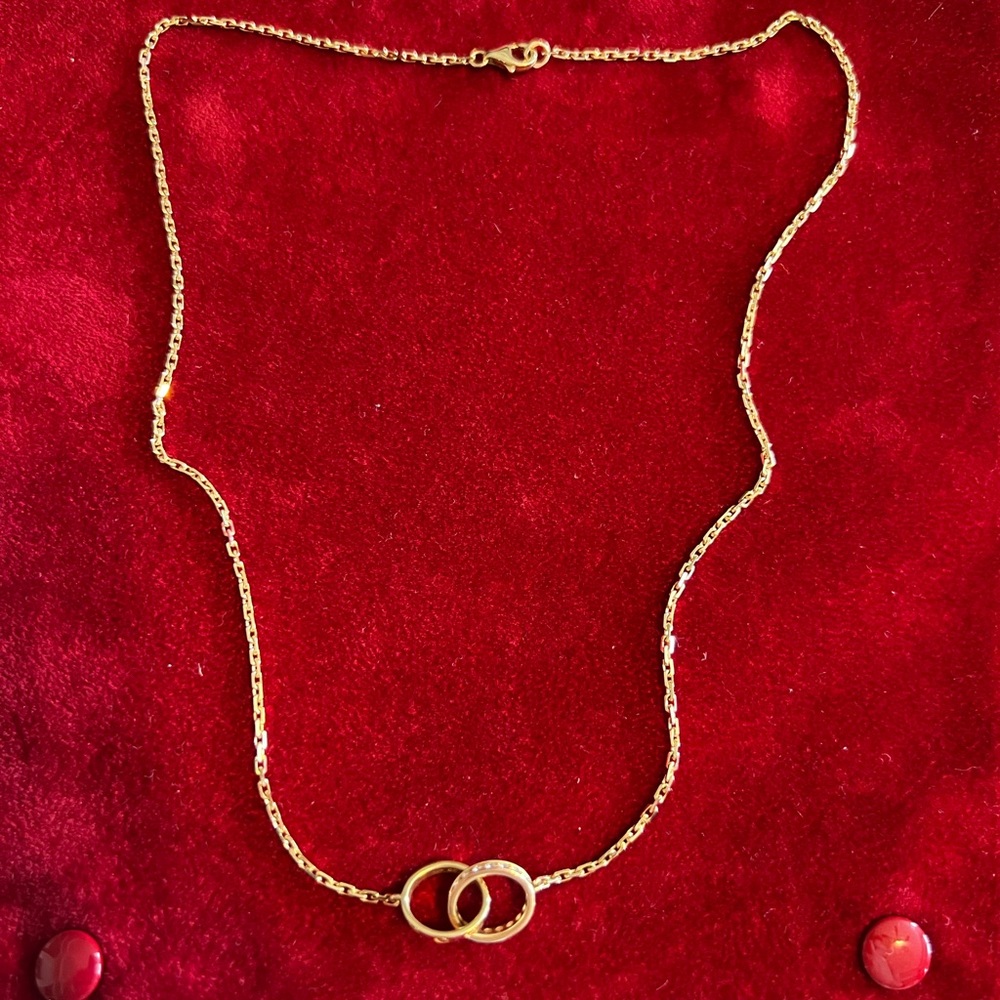 Cartier Love Necklace with Diamonds